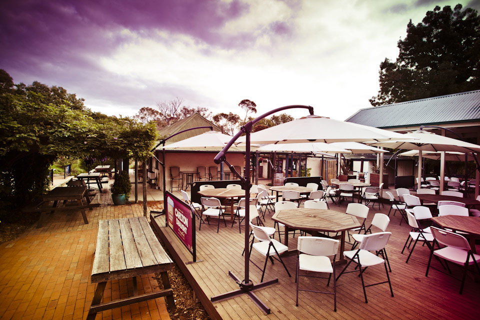 The Deck and Garden Spaces