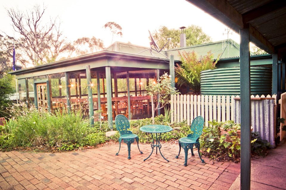 The Deck and Garden Spaces
